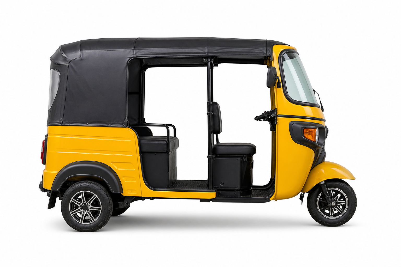 Electric auto compatible with Power Sathi charging